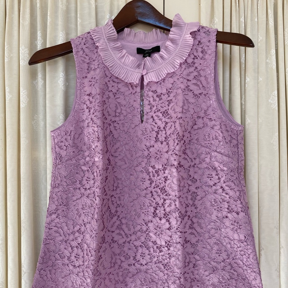 J Crew Lace Blouse